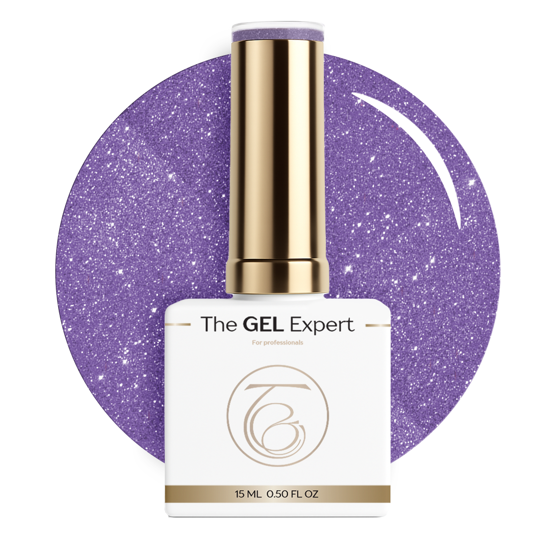 The Gel Expert Gelpolish - Lila Funkeln