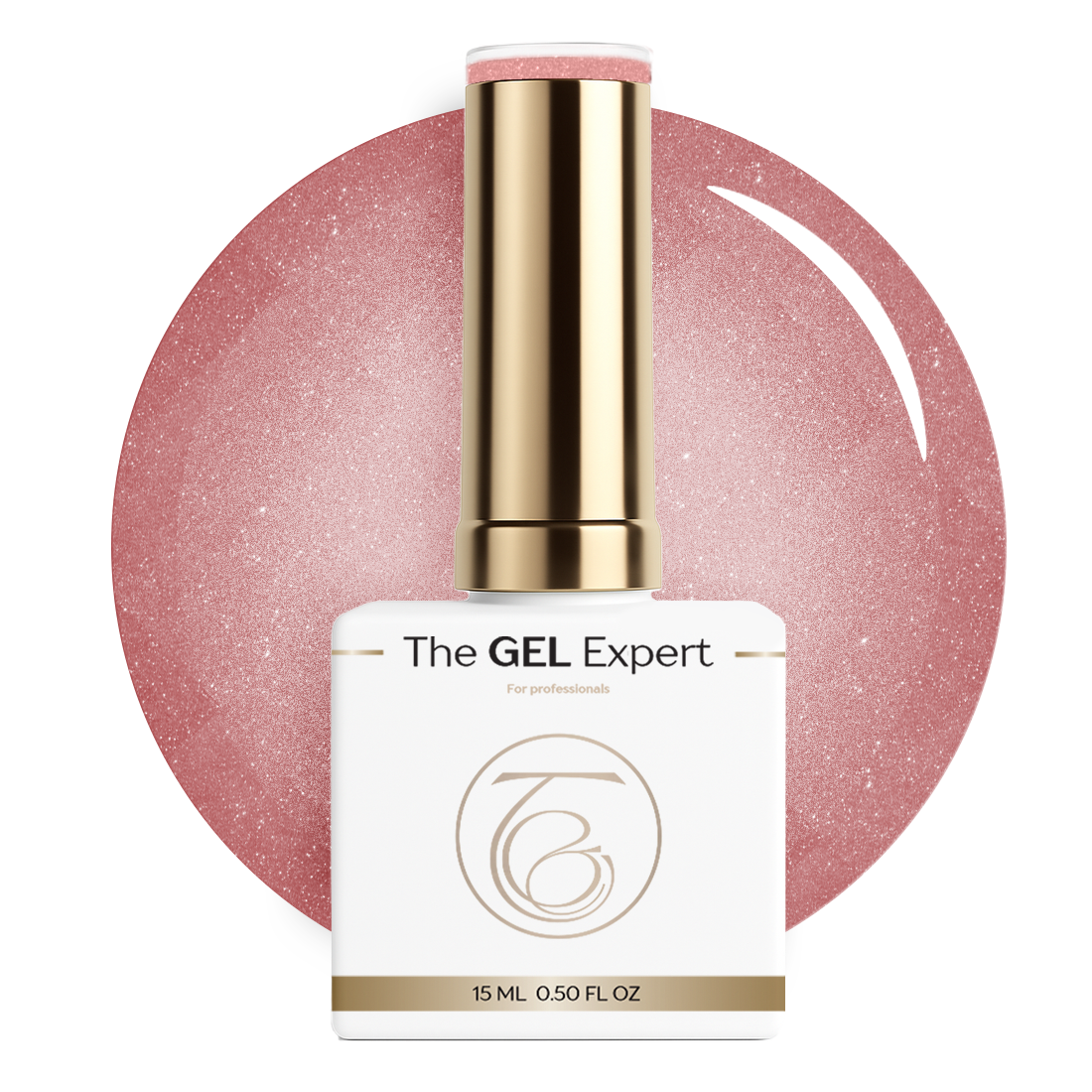 The Gel Expert Gelpolish - Rosafarbenes Katzenauge