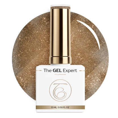 The Gel Expert Gelpolish – Sparkle Gold