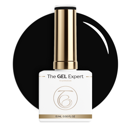The Gel Expert Gelpolish - Schwarz auf Schwarz